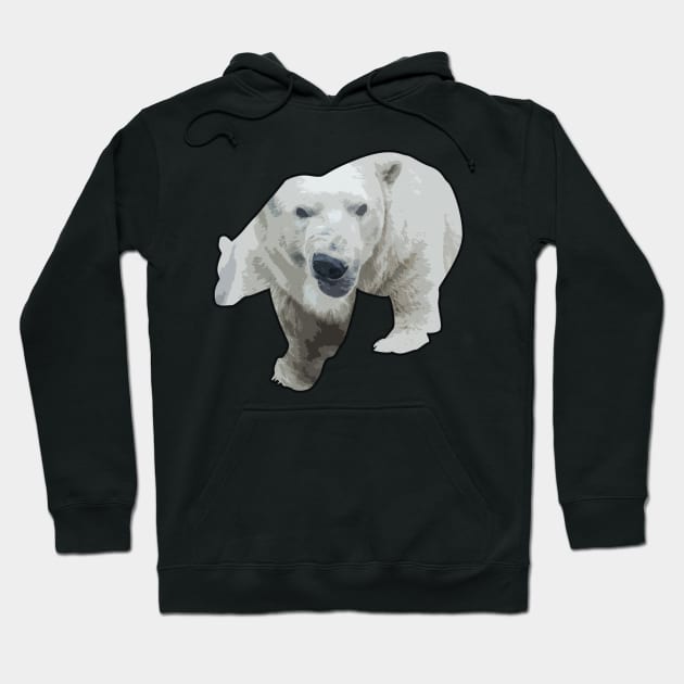 polar bear design Hoodie by Protect friends